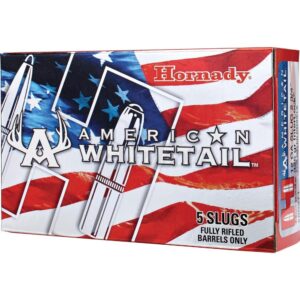 Hornady American Whitetail Shotshell 12 ga 2-3-4" 325 gr 1825 fps Slug 5-ct