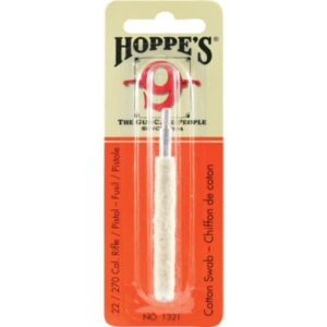 Hoppe's Cotton Cleaning Swabs .22-.270 cal