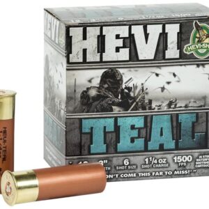 Hevi-Shot Hevi-Teal Shotshells 12 ga 3" 1-1-4 oz 1500 fps #6 25-ct