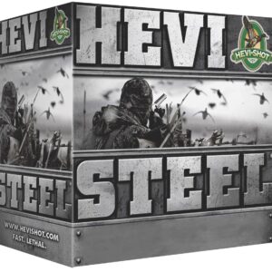 HEVI-Shot HEVI-Steel Shotshells 12 ga 2-3-4" 1-1-8 oz  1500 fps #3 25-Box