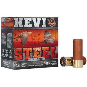 HEVI-Shot Hevi-Steel Upland Shotshells 12ga 2-3-4" 1-1-8oz #5 25-ct