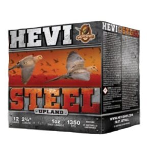 HEVI-Shot HEVI-Steel Upland Shotshells 12ga 2-3-4" 1oz 1350 fps #6 25-ct