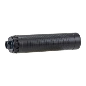IWI IWS7 Ti Direct Thread Suppressor 7.62mm Titanium 5-8"-24 Black w-HUB-T Mount
