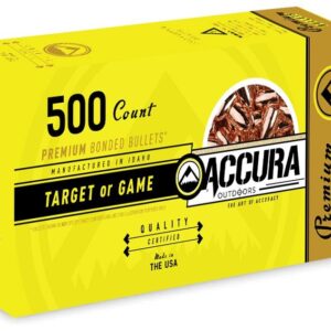 Accura Premium Powerbond Bullets .45 cal .452" 230 gr RN 500-ct