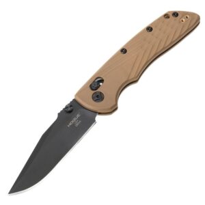 Hogue Deka Manual Folder Knife 3 1-4" Clip Point Blade FDE