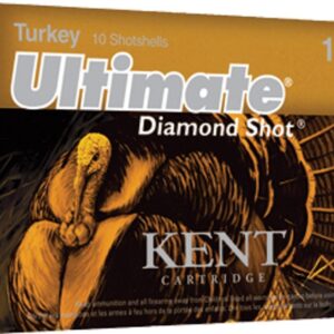 Kent Cartridge 12 Gauge 3 Max 1-3-4oz #4 Turkey 10 Rounds-Box