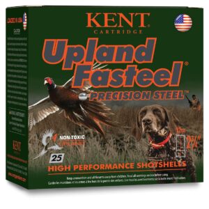 Kent Upland Fasteel Shotshells 12 ga 2-3-4" 1-1-8oz 1400 fps #5 25-ct