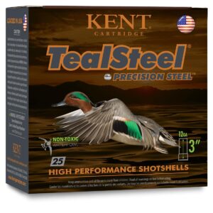 Kent Teal Steel Shotshells 20 ga 3" 1oz 1350 fps #6 25-ct