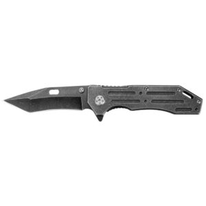 Kershaw Lifter Folding Knife 3-1-2" Tanto Blade Blackwash