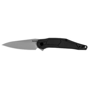 Kershaw Lightyear Spring Assisted Folding Knife - 3-1-2" Blade Black
