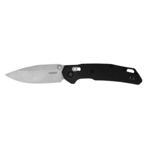 Kershaw Heist Folding Knife 3-1-5" Clip Point Blade Black