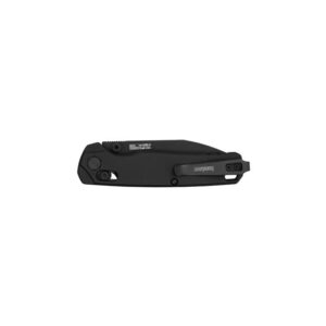 Kershaw Bel Air Folding Knife 3-1-10" Reverse Tanto Blade Black