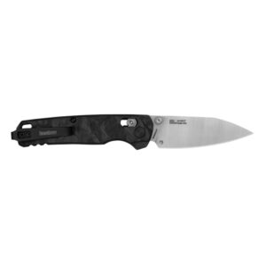 Kershaw Bel Air Folding Knife 3.1" Reverse Tanto Blade Carbon Fiber Black