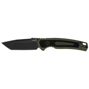 Kershaw Launch 16 Automatic Folding Knife 3-1-2" Tanto Blade Black Olive