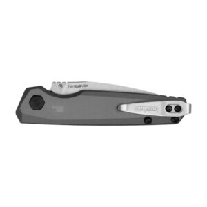 Kershaw Launch 18 Automatic Folding Knife 2-8-10" Spear Point Blade Grey