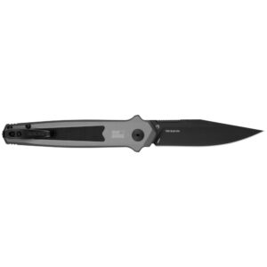 Kershaw Launch 17 Automatic Folding Knife 3-1-2" Clip Point Blade Grey