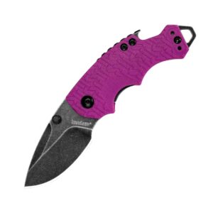 Kershaw Shuffle Knife - Blackwash Finish - Purple
