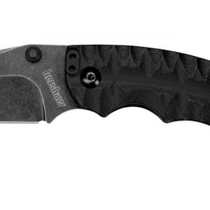 Kershaw Shuffle II Knife - Black - Tanto - 2-1-2" Blade