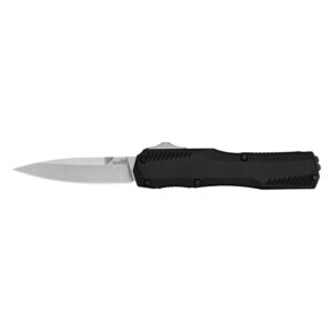 Kershaw Livewire OTF Automatic Knife 3-3-10" Drop Point Blade Black