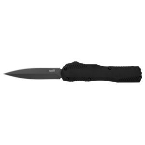 Kershaw Livewire Double Edge Automatic OTF Knife 3-1-2" Spear Point Blade Black