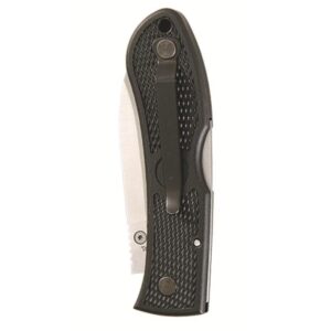Ka-Bar Dozier Hunter Folding Knife 3" Drop Point Blade Black