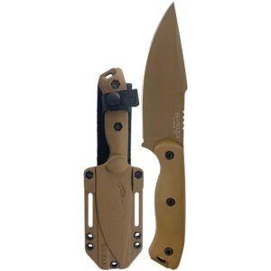 Ka-Bar Becker Harpoon Fixed Knife 4-5-8" Harpoon Blade Brown