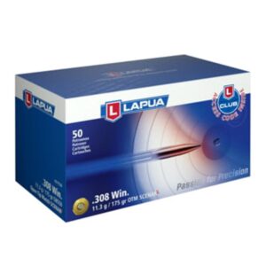 Lapua Rifle Ammo  308 Winchester 175gr Scenar-L OTM bx-50