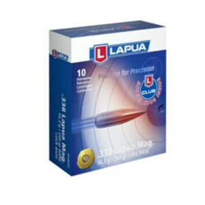 Lapua Rifle Ammo  338  Magnum 250gr Lock Base FMJBT bx-10