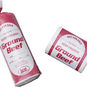 LEM Products 2 lb. Ground Beef Bags - 25 count (Replaces 039)