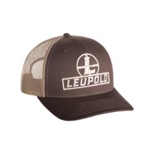 Leupold Reticle Trucker Hat Brown-Khaki