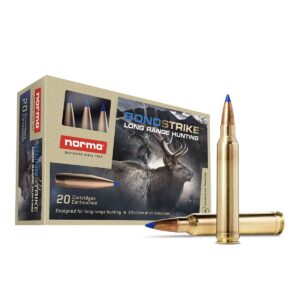 Norma BondStrike Rifle Ammunition 6.5 Creedmoor 143gr PT 2740 fps 20-ct