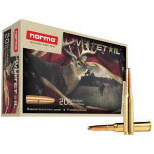 Norma WhiteTail Rifle Ammunition 6.5x55 SE 156gr PSP 2559 fps 20-ct