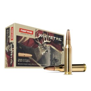 Norma WhiteTail Rifle Ammunition 7mm-08 Rem 150gr PSP 2756 fps 20-ct