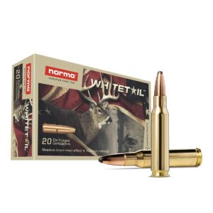 Norma WhiteTail Rifle Ammunition .308 Win 150gr PSP 2789 fps 20-ct