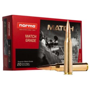 Norma Match King Handgun .338 Norma Mag 300gr OTM 2657 fps 20-ct