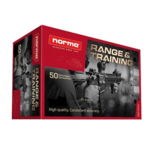 Norma Range & Training Rifle Ammunition .300 Blackout 220gr FMJ 20-ct
