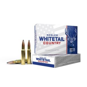 Nosler Whitetail Country Rifle Ammunition .243 Win 100gr SP 20-ct