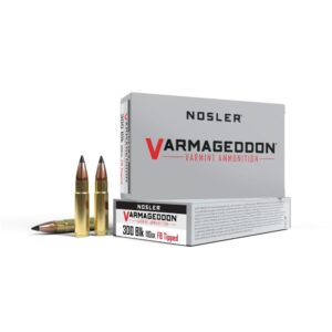 Nosler Varmegeddon Rifle Ammunition .300 AAC 110 gr BSB 2200 fps 20-ct