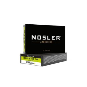 Nosler Ballistic Tip Rifle Ammunition 6.5 PRC 140gr BT 2900 fps 20-ct