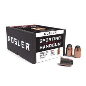 Nosler Sporting Handgun Revolver Bullets .44 cal .429" 240 gr JHP 250-ct