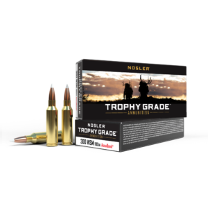 Nosler Trophy Grade Rifle Ammunition .300 WSM 180 gr AB 2950 fps 20-ct