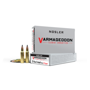 Nosler Varmegeddon Rifle Ammunition .221 Rem Fireball 40 gr FB Tipped 3100 fps - 20-ct