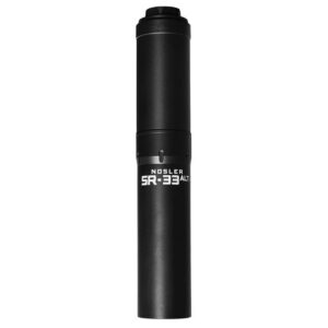 Nosler SR-33 ALTi Direct Thread Suppressor .338 Magnum - Black w-HUB Adapter