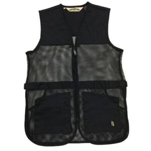 Bob Allen Full Mesh Dual Pad Shooting Vest Black XL