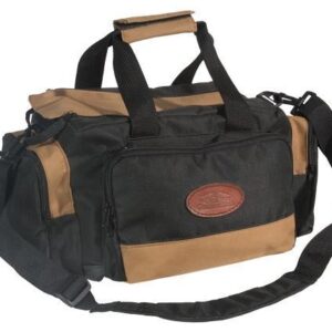 The Outdoor Connection Deluxe Range Bag - Black-Tan