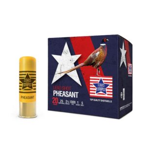 PPU Stars & Stripes Pheasant Load Shotshells 20ga 2-3-4'' 1oz 1300 fps #5 25-ct