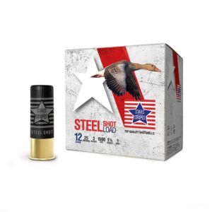 PPU Stars & Stripes Steel Shotshell 12ga 3''  1-1-8 oz 1500 fps #1 25-ct