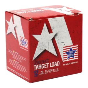 TRZ Trading Target Load Shotshells 12 ga 2-3-4" 1-1-8 oz 1250 fps #8 25-ct