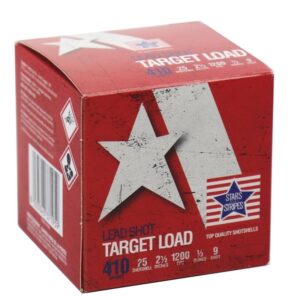PPU Stars & Stripes Target Shotshells 410ga 2-1-2" 1-2oz 1200 fps #9 25-ct