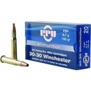 PPU Rifle Ammunition .30-06 Sprg 150 gr SP 2910 fps 20-ct